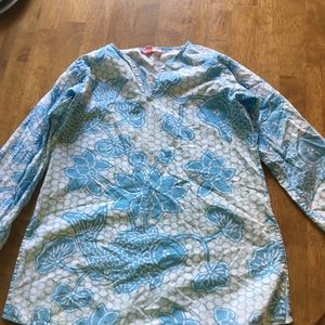 Girls Lilly Pulitzer tunic or a swimsuit cover-up